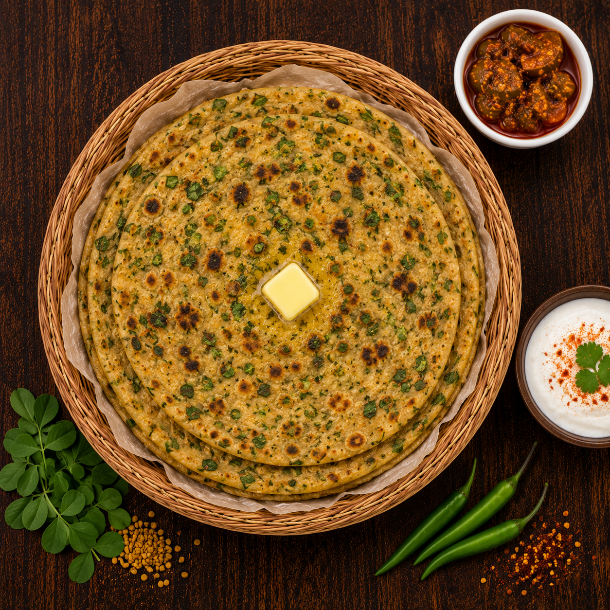 Methi Parantha